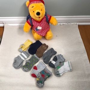 10 pairs of socks 6-24mo baby boy. Firm price